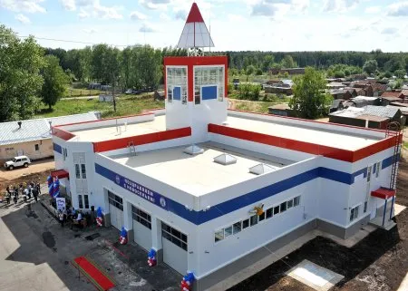 В селе Пугачево открыли новое пожарное депо