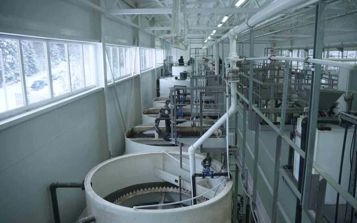 Новые очистные сооружения открыли в Шаркане