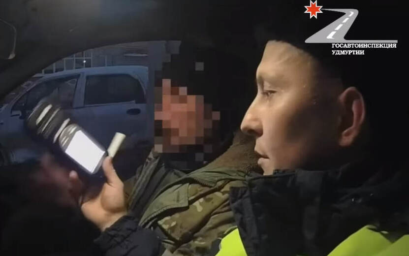 В Селтинском районе повторно задержали нетрезвого водителя