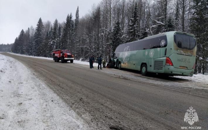 СК начал проверку по факту аварии с автобусом под Ижевском