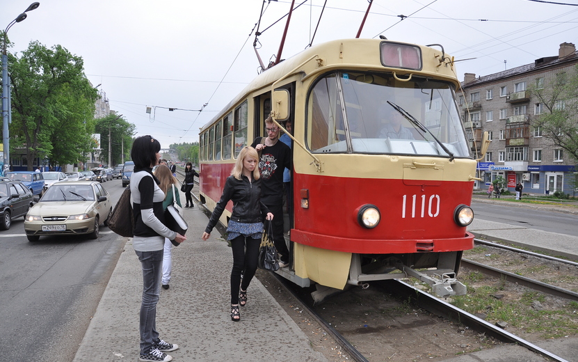 Трамваи не идут по ул. Карла Маркса в Ижевске