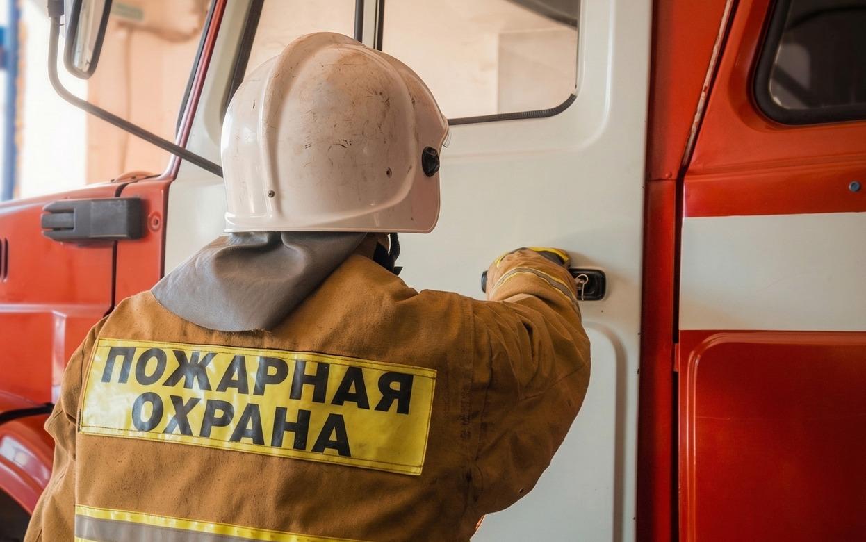 Установка для сушки зерна сгорела в Удмуртии