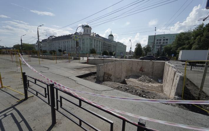 Фотофакт: как выглядит подземный переход около УдГУ в Ижевске прямо сейчас