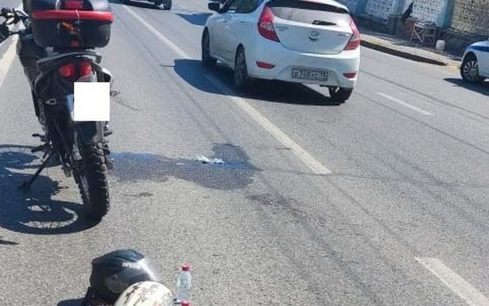 15-летний пассажир мотоцикла пострадал в Ижевске