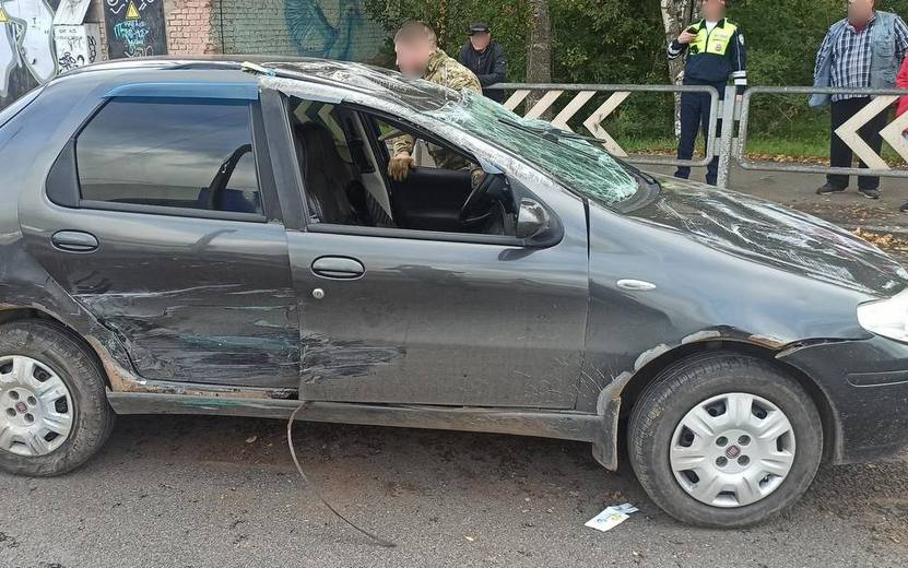 Женщина и двое детей пострадали в ДТП в Глазове