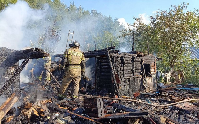 Пенсионерка погибла на пожаре в Ижевске