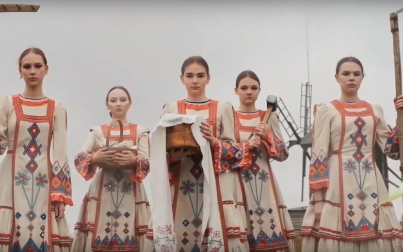 Танцоры из Удмуртии сняли клип в поддержку стенда республики на выставке «Россия» в Москве 