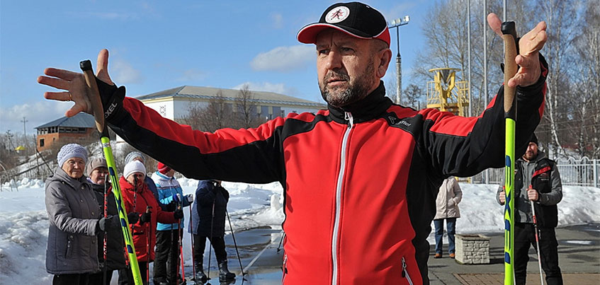 «Скандинавская ходьба не только для пенсионеров»: как Михаил Пасынков продвигает спорт в Удмуртии