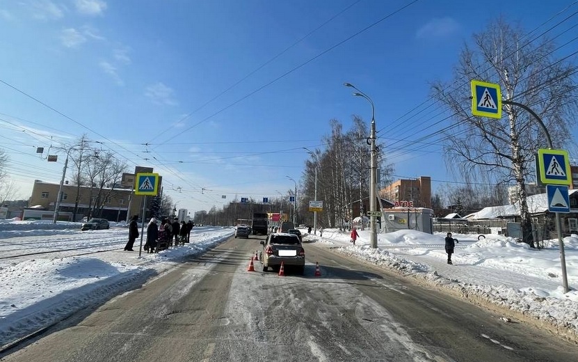 Водитель «Ниссана» сбил 9-летнюю девочку в Ижевске