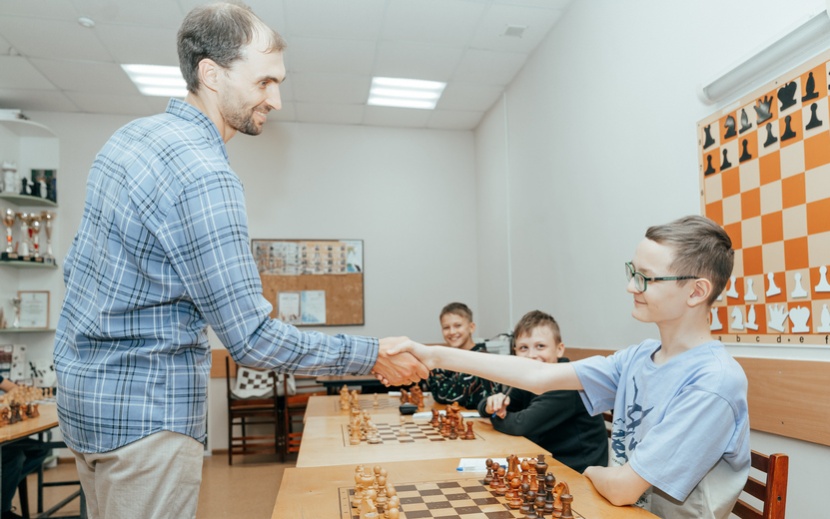 Сеанс одновременной игры с Борисом Савченко. Фото: Маша Бакланова