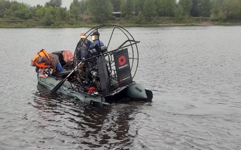 Аэролодка потерпела крушение на Каме в Удмуртии