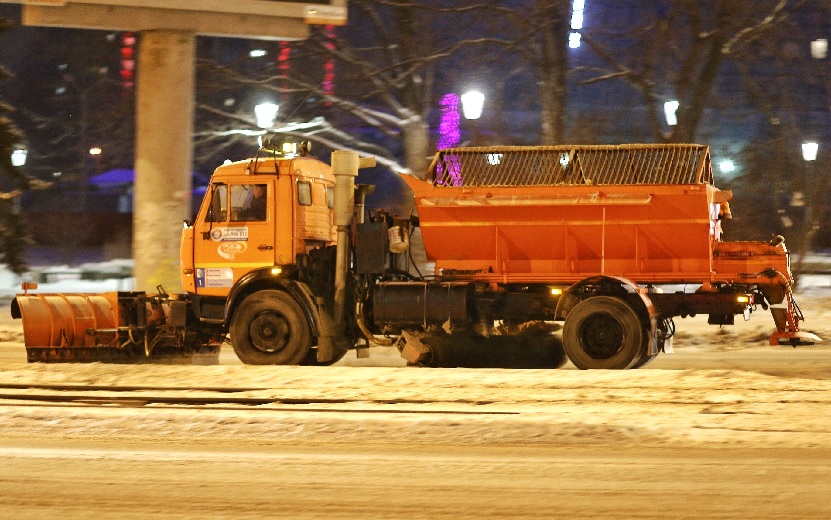 60 единиц техники выведут в Ижевске во время снегопадов