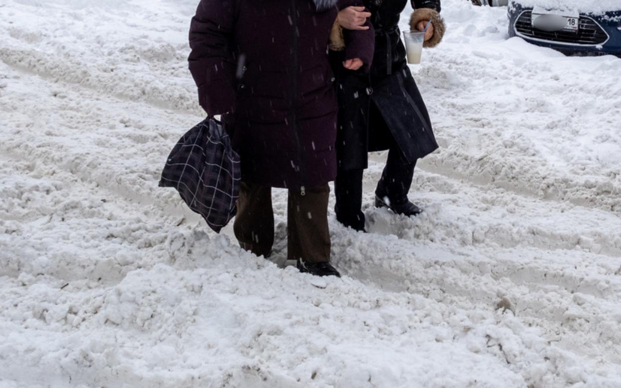 Жителей Удмуртии предупредили о сильном снеге 21 февраля