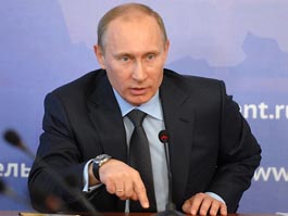 Владимир Путин. Воткинск 21 марта  2011 года. Фото пресс-службы Президента УР