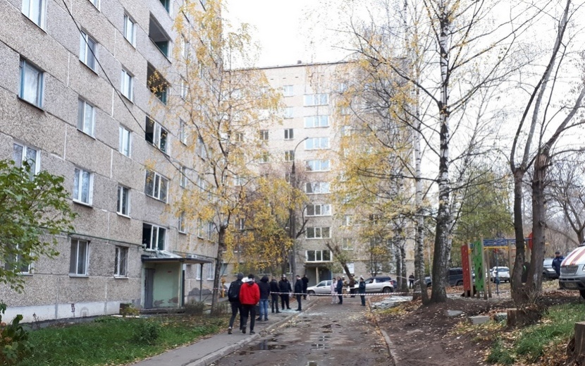 Взрыв газа на ул. Воровского в Ижевске. Фото: Анастасия Захарова