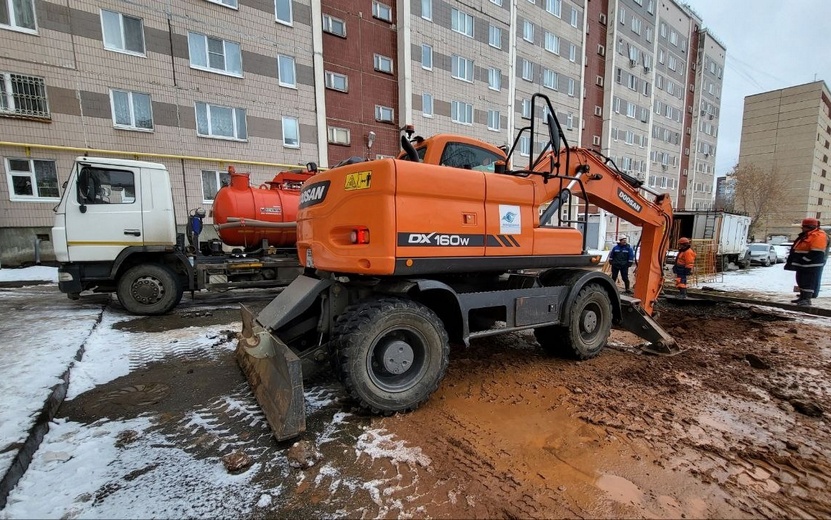 Магистральный водопровод отключили в Ижевске из-за ремонта на улице Карла Маркса