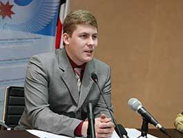 Председатель молодежного парламента Удмуртии Андрей Макаров, фото: www.udmgossovet.ru