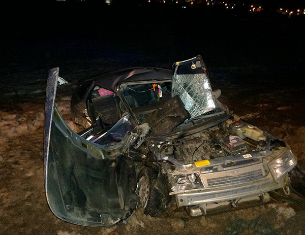 В ДТП на Славянском шоссе в Ижевске пострадали 3 человека