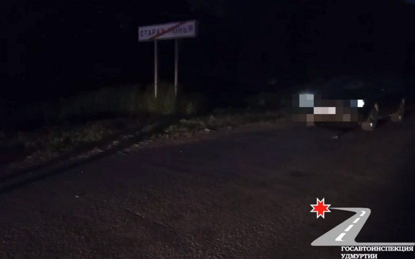 Водитель «Рено» насмерть сбил пешехода на дороге в Удмуртии