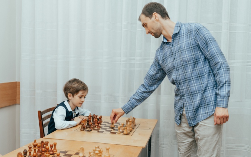 Сеанс одновременной игры с Борисом Савченко. Фото: Маша Бакланова