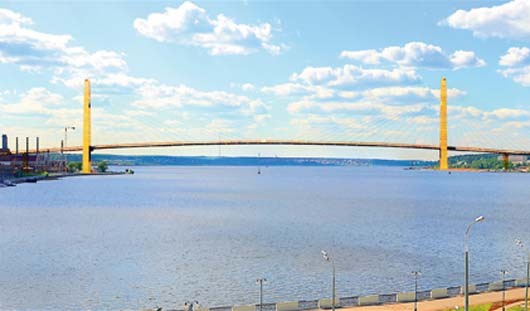 Самый амбициозный среди ижевских проектов - мост через пруд, который кардинально бы изменил транспортную обстановку в Ижевске