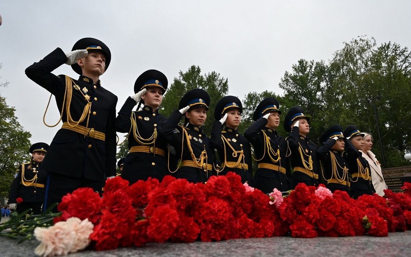 Фотофакт: память жертв Второй мировой войны почтили в Ижевске