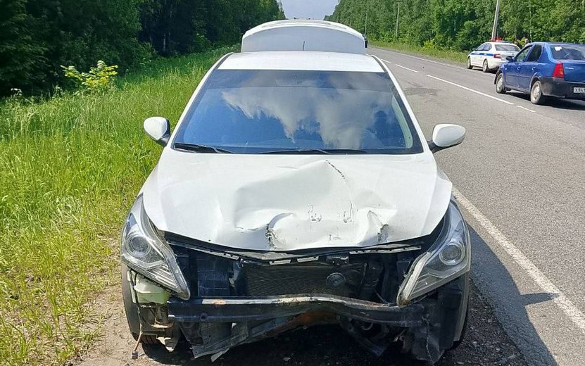 Пассажирка мотоцикла пострадала по вине пьяного водителя «Соляриса»