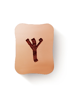 Альгиз (ᛉ) - прямое положение