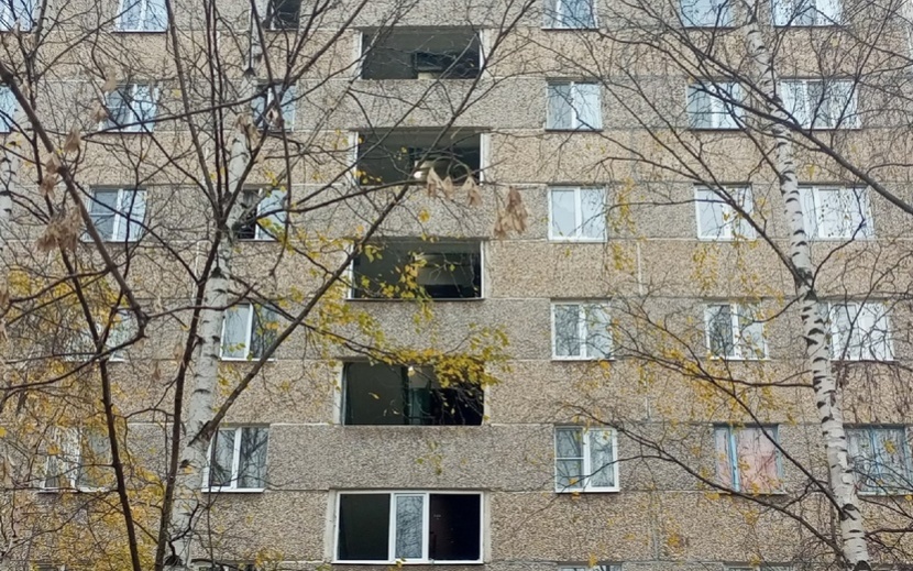 Взрыв газа на ул. Воровского в Ижевске. Фото: Дана Солнцева