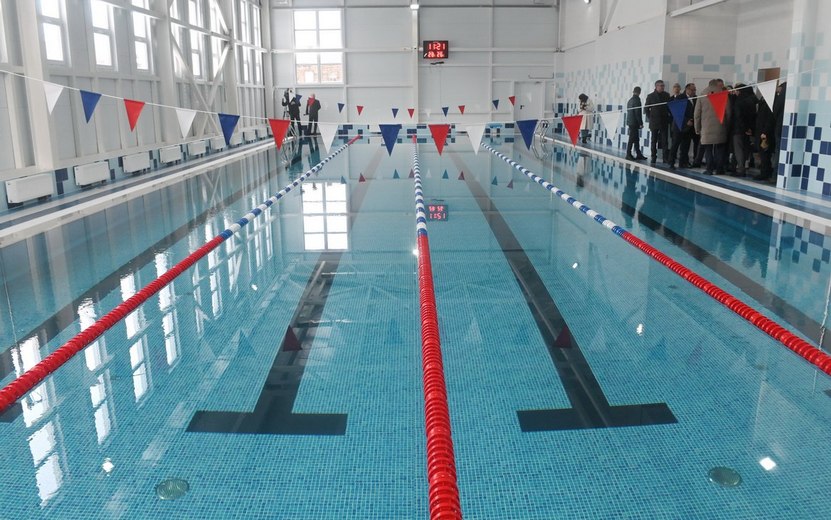 Спортцентр с 25-метровом бассейном открыли в Шаркане