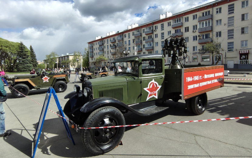 Выставка военной техники. Фото: Дарья Трищенкова, Елизавета Четверикова