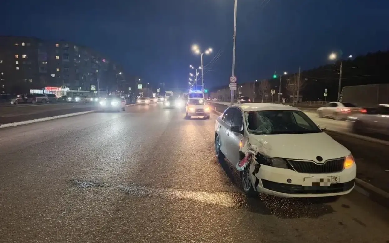 Водитель «Шкоды» насмерть сбил женщину на ул. 40 лет Победы в Ижевске