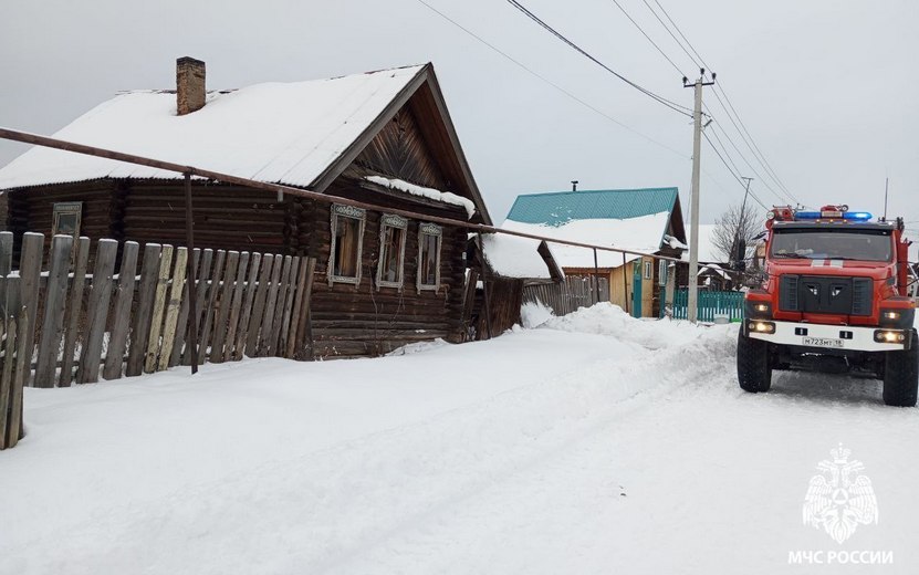 64-летний мужчина погиб на пожаре в Кизнере