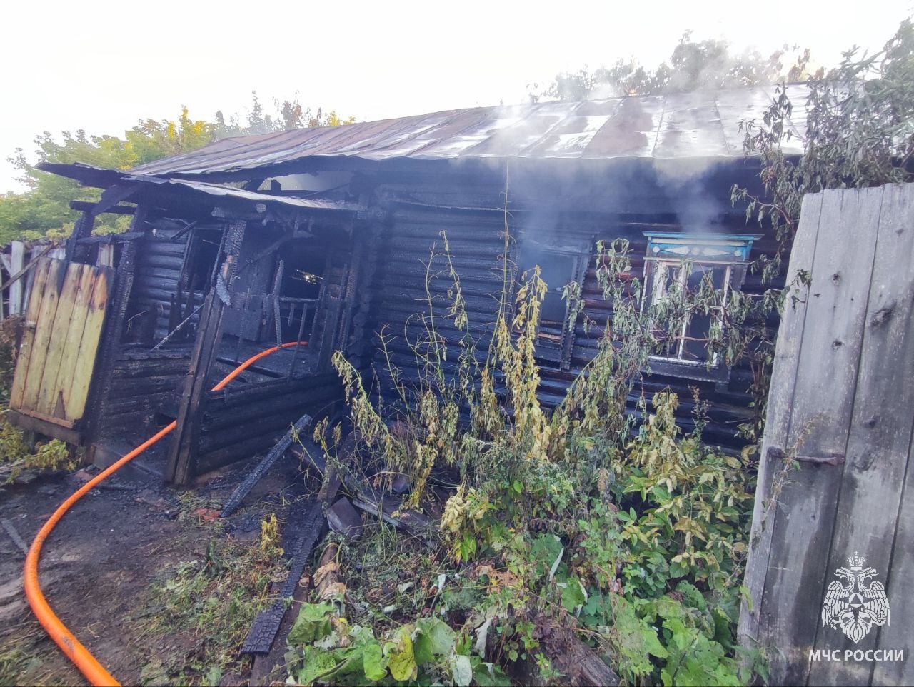 Погибшего мужчину нашли на месте пожара в Удмуртии