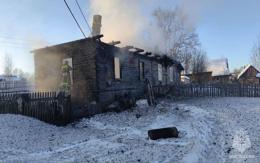 Инвалид погиб при пожаре в Воткинском районе Удмуртии