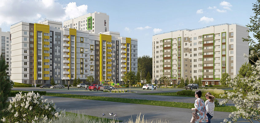 «АСПЭК-Домстрой» строит финальный жилой комплекс «Свои.» в микрорайоне «Восток»