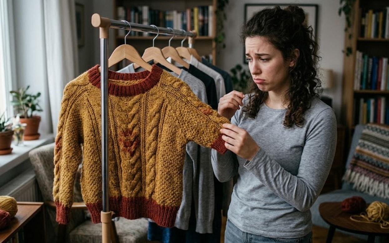 Любимый шерстяной свитер сел после стирки? Простые способы вернуть ему прежний размер