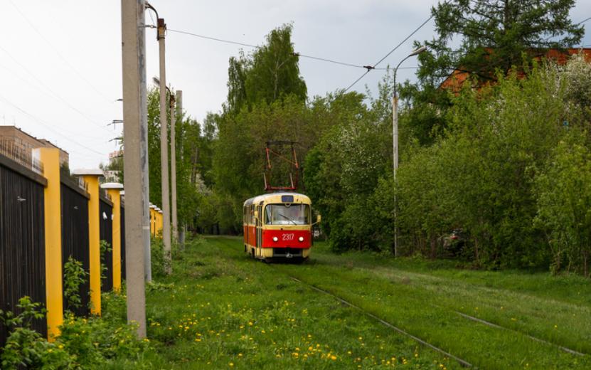 Движение трамваев в городок Металлургов вновь закроют в Ижевске