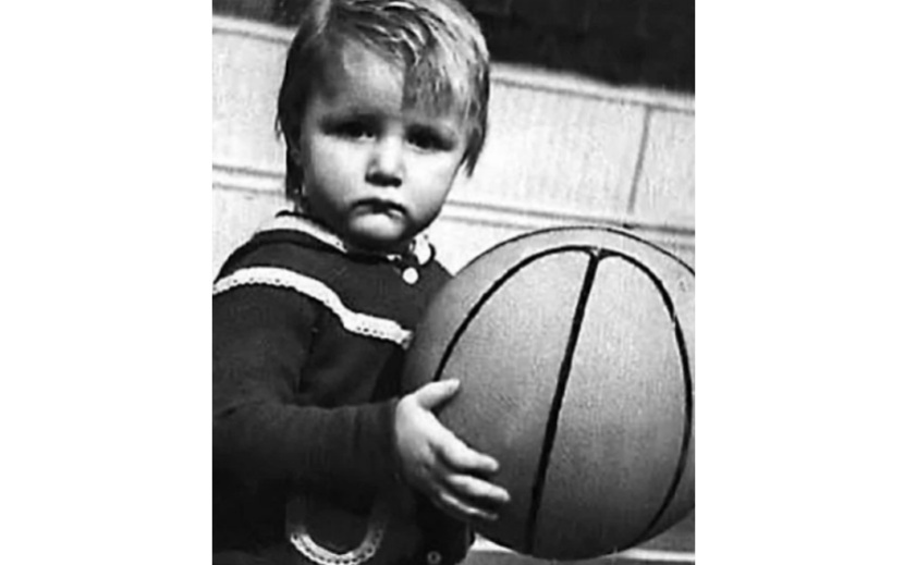 Так выглядела в детстве будущая звезда баскетбола