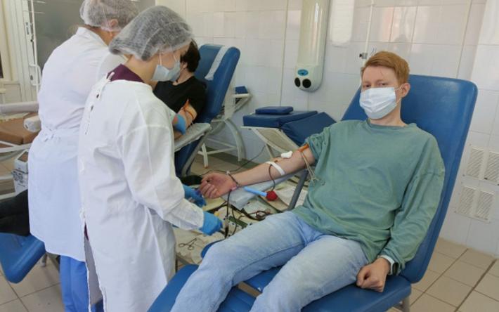 42 литра крови заготовили в рамках донорской акции в Ижевске