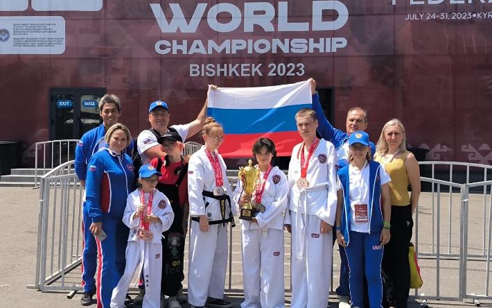 Команда из Удмуртии по адаптивному тхэквондо завоевала кубок на Чемпионате мира в Кыргызстане