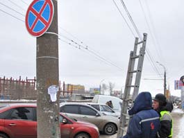 Запрет на ночные парковки в центре Ижевска действует до апреля