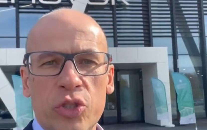 Новый терминал аэропорта Ижевска принял первый самолет
