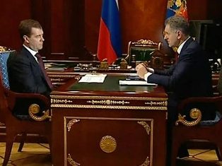 Александр Волков сообщил Дмитрию Медведеву, что в Удмуртии «все продолжают трудиться»