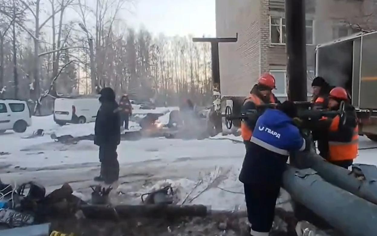 Режим повышенной готовности ввели Балезино в связи в коммунальной аварией