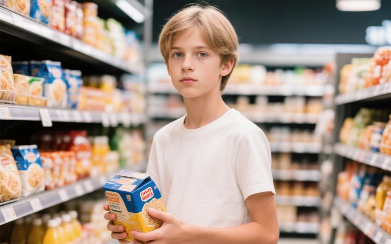 Пьяный подросток попытался вынести продукты из магазина в Удмуртии 