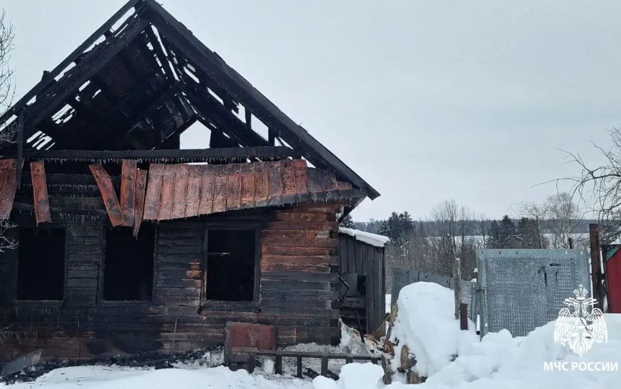 57-летний мужчина погиб на пожаре в Удмуртии