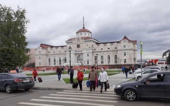 Первую часть реконструкции привокзальной площади завершили в Ижевске