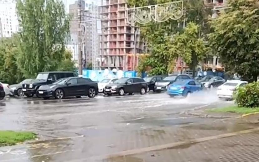 Потоп в Ижевске после ливня 19 августа.5