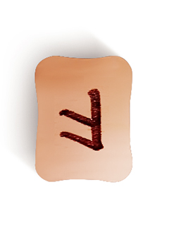 Ансуз (ᚨ) - перевернутое положение